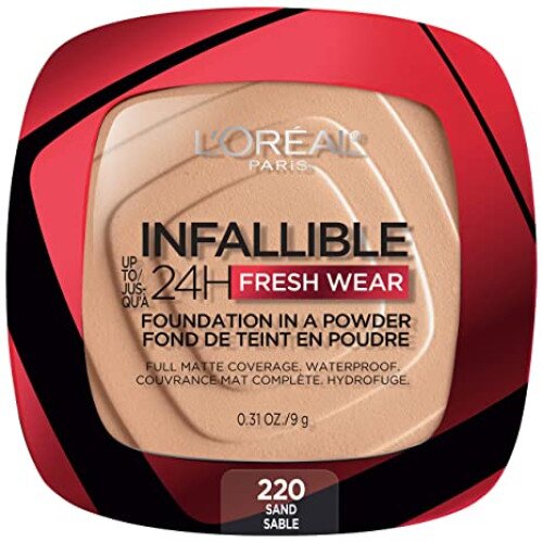 L'Oreal Paris Infallible Up to 24H Fresh Wear Foundation in a Powder - Sand