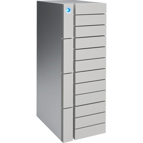 LaCie 12big Thunderbolt 3 12-Bay Desktop RAID Storage - 96TB (Enterprise Class)