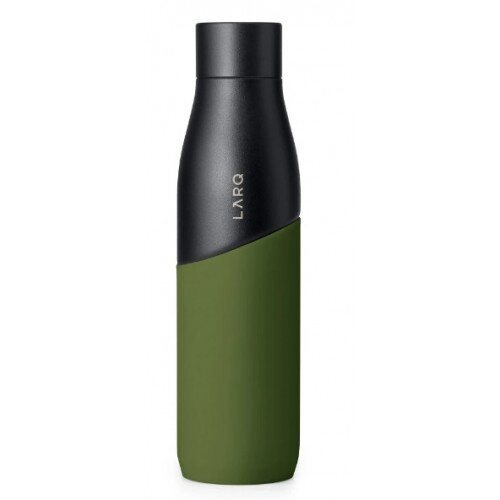 LARQ Water Bottle Movement PureVis - Black / Pine - 32 oz