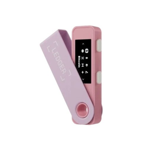 Ledger Nano S Plus Crypto Hardware Wallet - Pastel Pink