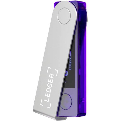 Ledger Nano X Cryptocurrency Hardware Wallet - Cosmic Purple