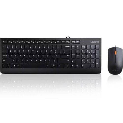 Lenovo 300 USB Combo Keyboard & Mouse - US English