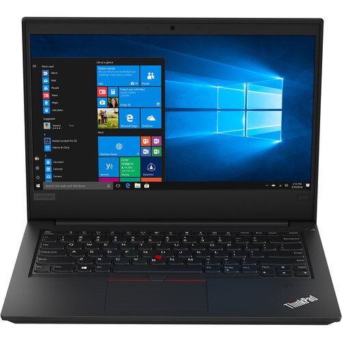 Lenovo ThinkPad E490 (14") Laptop - 8th Gen Intel Core i5-8265U - 500GB HDD - 8GB DDR4 - 14.0” HD (1366 x 768) Anti-Glare - Windows 10 Home 64 - Black