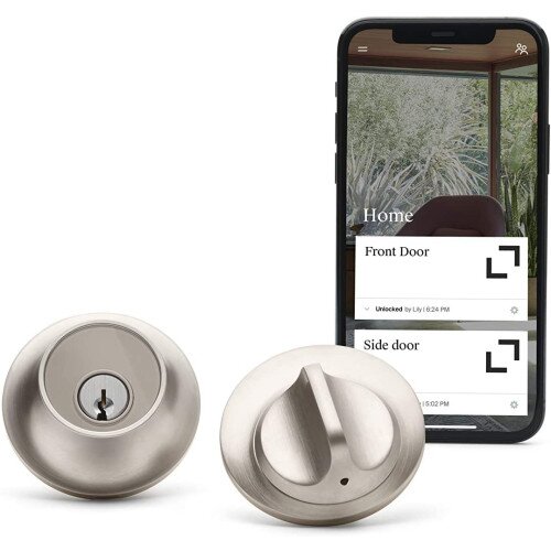 Level Smallest Smart Lock - Satin Nickel