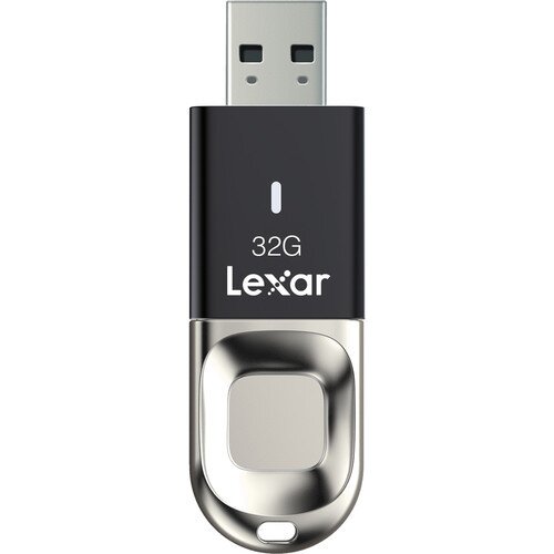 Lexar JumpDrive Fingerprint F35 USB 3.0 Flash Drive - 32GB