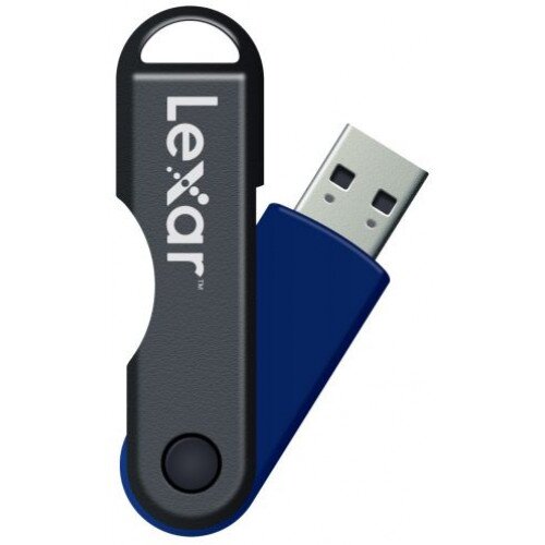 Lexar JumpDrive TwistTurn USB Flash Drive - 8GB