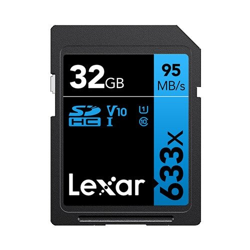 Lexar Professional 633x SDHC/SDXC UHS-I Cards - 32GB