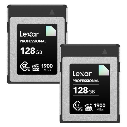 Lexar Professional CFexpress Type B Card Diamond Series - 128GB - 2-Pack