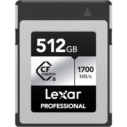Lexar Professional Silver SE CFexpress Type B Memory Card - 512GB