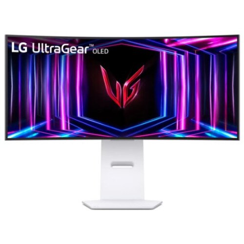 LG 34'' UltraGear OLED Curved Gaming Monitor - White