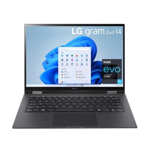 LG Gram 14'' 2-in-1 Ultra-Lightweight Laptop with Intel Evo 11th Gen Intel Core i5 Processor and Iris Xe Graphics