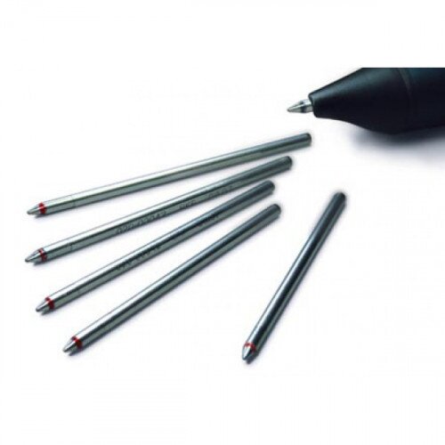 Livescribe Echo & Sky Ink Refills, Fine Point, 5-Pack - Red