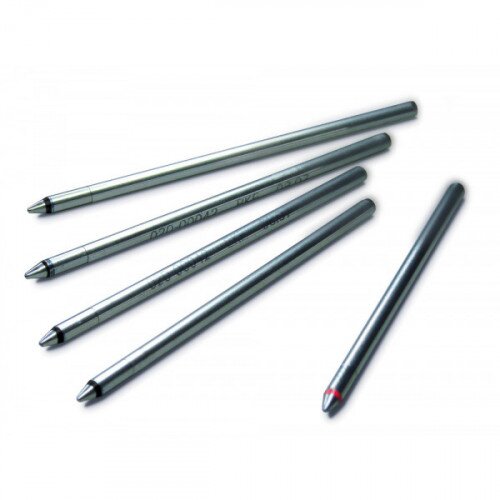 Livescribe Echo & Sky Ink Refills, Medium Point, Red Fine Point, 5-Pack - Black
