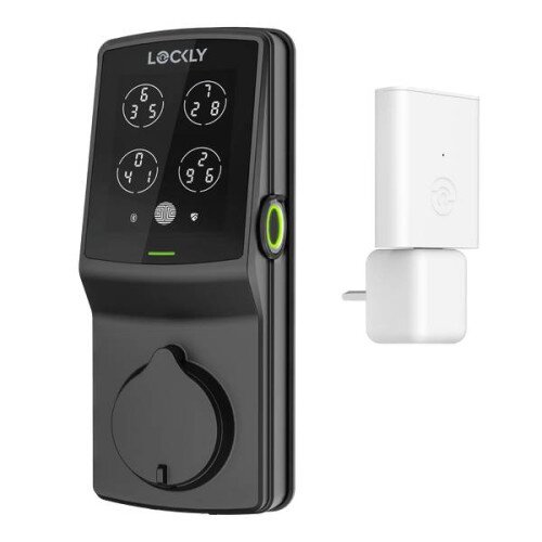 Lockly Wi-Fi Enabled Secure Pro Smart Lock - Matte Black - Dead Bolt - Standard Edition