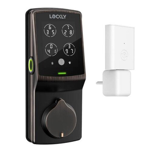 Lockly Wi-Fi Enabled Secure Pro Smart Lock - Venetian Bronze - Dead Bolt - Special Edition