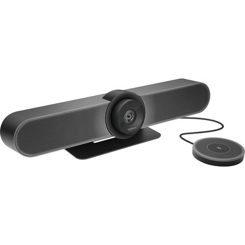 Logitech All-in-One ConferenceCam with an Ultra-wide Lens - MeetUp + Expansion Mic
