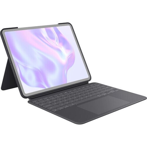 Logitech Combo Touch Backlit Keyboard Case with Trackpad for iPad Pro 13-inch (M4) - Graphite