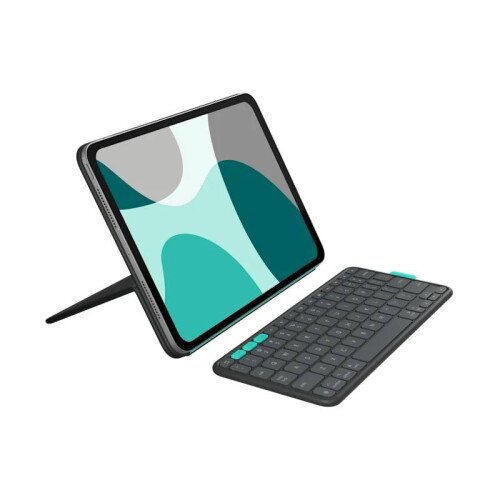 Logitech Flip Folio iPad Keyboard Case - iPad Pro 11-inch (M4 & M5), iPad Air 11-inch (M2 & M3), iPad Air (5th Gen) - Graphite