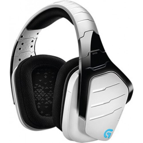 Logitech G933 Artemis Spectrum and Artemis Spectrum Snow Wireless 7.1 Gaming Headset - White