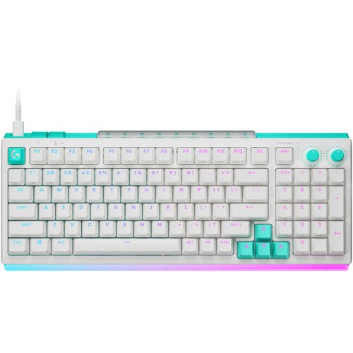 Logitech G G512 X 98 TMR Analog / Mechanical Gaming Keyboard - Linear - White