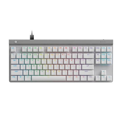 Logitech G G515 TKL Wired Low Profile Gaming Keyboard - White