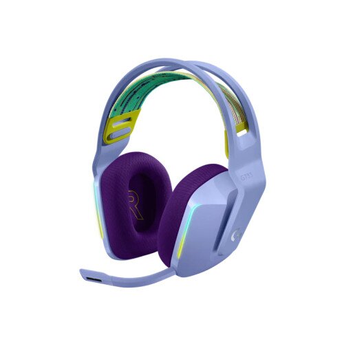Logitech G G733 LightSpeed Wireless RGB Gaming Headset - Lilac