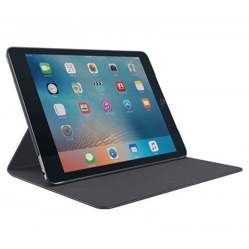 Logitech Hinge Slim Case with Any-Angle Stand - iPad Pro 9.7 Inch - Black
