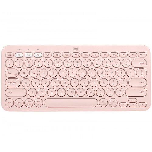 Logitech K380 Multi-Device Bluetooth Keyboard - Rose