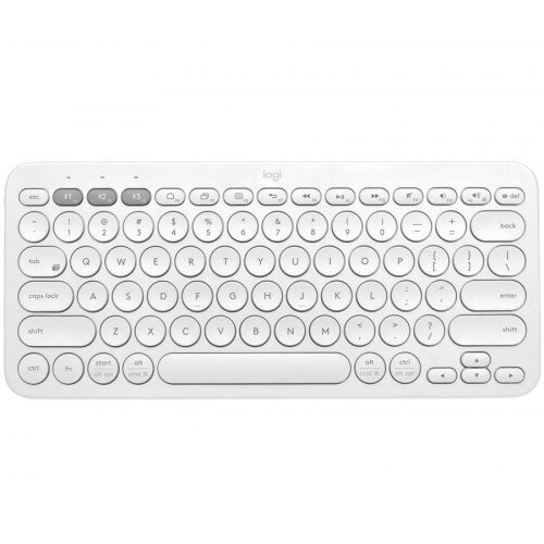 Logitech K380 Multi-Device Bluetooth Keyboard - Off White