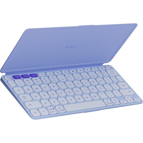 Logitech Keys-To-Go 2 Portable Wireless Tablet Keyboard - Lilac