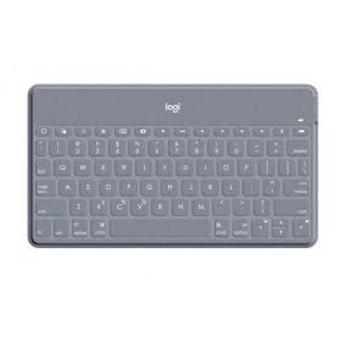 Logitech Keys-To-Go Ultra-Portable, Stand-Alone keyboard - iOS - Stone