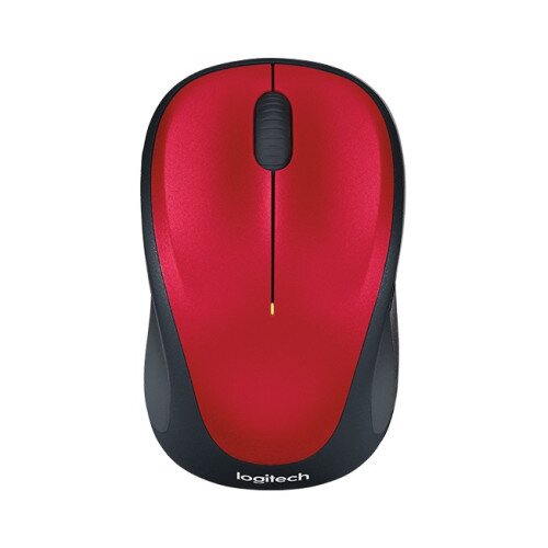 Logitech M235 Wireless Mouse - Red