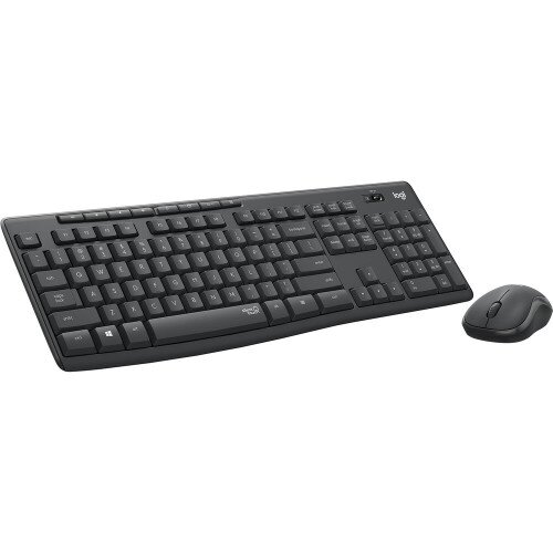 Logitech MK295 Silent Wireless Keyboard and Mouse Combo - Graphite