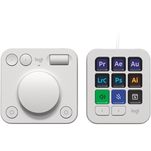Logitech MX Creative Console - Pale Grey