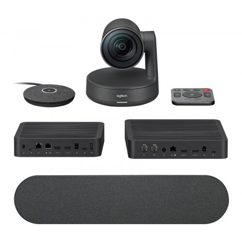 Logitech Premium Ultra-HD ConferenceCam System with Automatic Camera Control - Rally