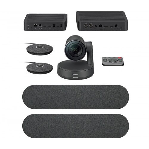 Logitech Premium Ultra-HD ConferenceCam System with Automatic Camera Control - Rally Plus