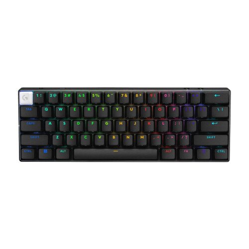 Logitech G PRO X 60 LIGHTSPEED Wireless Gaming Keyboard - Tactile - Black