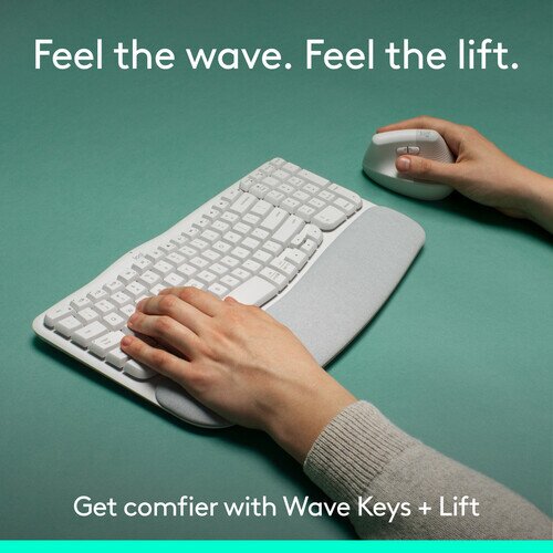 Wave Mouse Shop Logitech Wave Keys and Lift Wireless Keyboard / Mouse Combo - Off ...