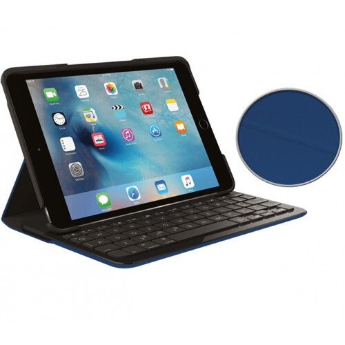 Logitech Focus Protective Case with Integrated keyboard - Dark Blue