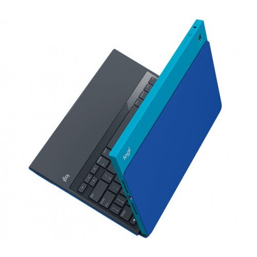 Logitech BLOK Protective Keyboard Case for iPad Air 2 - Teal / Blue