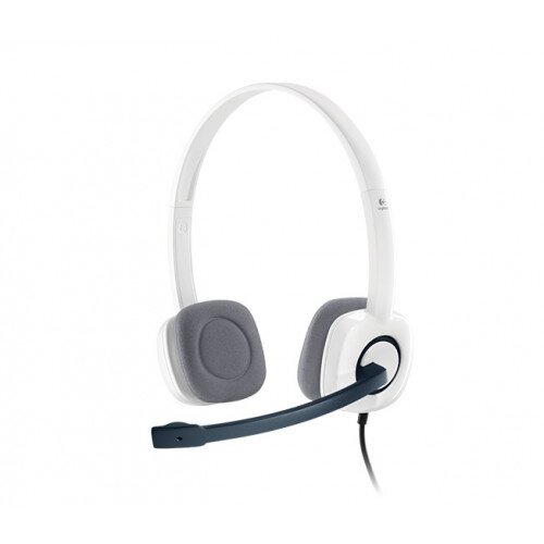 Logitech H150 Stereo Headset - White