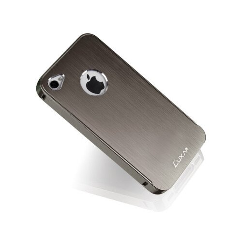 LUXA2 Alum X iPhone 4/4S Case - Gun Metal