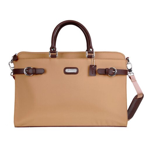 LUXA2 Metro Leather Laptop Bag - Brown