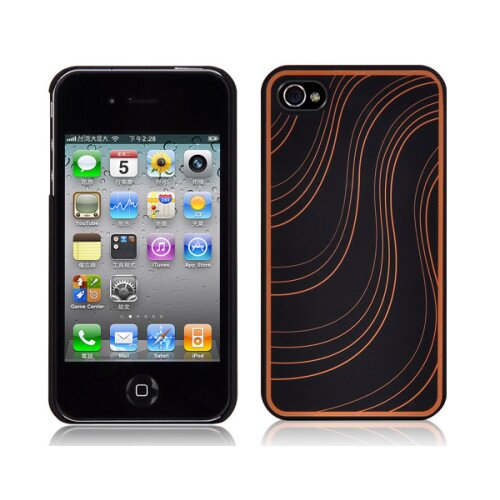 LUXA2 Modica iPhone 4S Case - Wavy Pattern