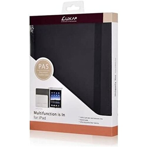 LUXA2 PA5 iPad Document Leather Case - Black