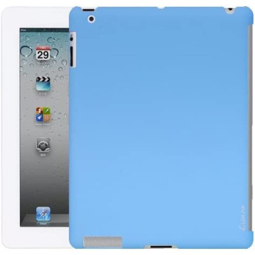 LUXA2 Tough+ Leather Case for iPad 2 - Blue