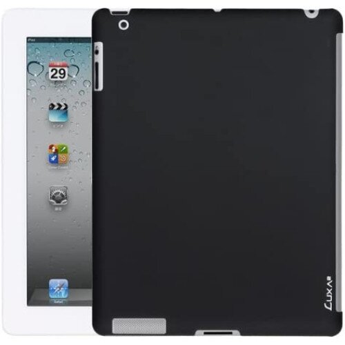 LUXA2 Tough+ Leather Case for iPad 2 - Black