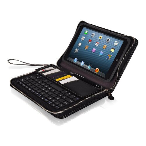 LUXA2 Zip-Around iPad Mini Stand Case with Bluetooth Keyboard