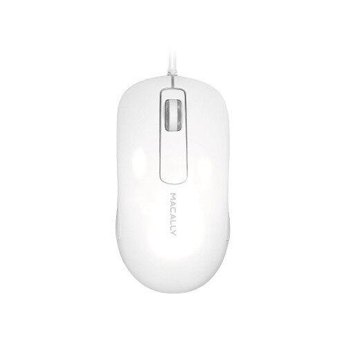 Macally 3 Button USB Wired Mouse for Mac and PC