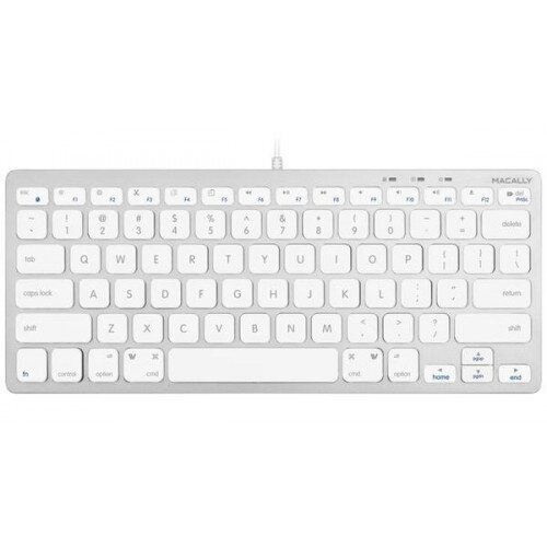 Macally Compact USB Keyboard for Mac & PC
